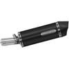 Arrow Terminale di Scarico Arrow Maxi Race-Tech alluminio Dark con