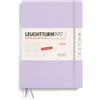 LEUCHTTURM1917 370581 - Agenda settimanale 2025, composizione B5, copertina rigida, 12 mesi, 80 g, a righe, colore: lilla
