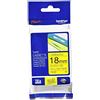 Brother TZE641 Nastro Laminato / 18 mm/Nero/Giallo