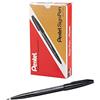 Pentel Sign Pen S520 pennarello punta fibra nero 12 pz
