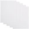 BoardsPlus - Blocco Per Lavagna Di Carta Bianca, Confezione Da 5, Blocchi Di Fogli Per Cavalletto, Formato A1 (585x810mm), 60gr/m2, 20 Fogli Per Blocco
