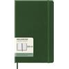 Moleskine Agenda settimanale 2023-2024, 18 m, grande, verde mirto, copertina rigida (5 x 8,25)