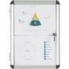 Bi-Office VT810109150 - Bacheca per Interni, 367 x 500 cm, Bianco