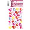 HERMA Love Liebe Sticker autoadesivi con motivi d'amore per San Valentino, matrimonio, fai da te, scrapbooking o come regalo, 36 adesivi decorativi permanente Cuori a pois
