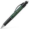 FABER-CASTELL - Portamine GRIP PLUS 0,7 mm verde metallizzato | Impugnatura ergonomica a tre lati, gomma extra grande e mina resistente alla rottura per un elevato comfort di scrittura