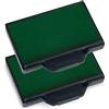 Trodat Cartucce di ricambio 6/56 per Professional 5204, 5206, 5460, 5460/L, 5117, 5558, 5558/PL, 55510, 5465, 55510/PL, 5466 e 5466PL - Verde, Blister 2 Pezzi