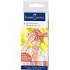 FABER-CASTELL - Pennarelli Pitt Artist Pen Kaoiro Manga, 6 colori | Inchiostro da disegno resistente all'acqua e alla luce per manga e character design