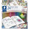 Staedtler 185 C24JB Matita Colorata | Resa cromatica vivace, presa antiscivolo - edizione speciale in legno upcycled - Art.-Nr. 185 C24JB
