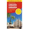 MAIRDUMONT GmbH & Co. KG Marco Polo Lombardy Travel Map | Road Trips, Top Sights, Scenic Routes, Folded Map