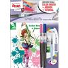 Pentel XFRH Pack Color & Aquash Brush + tutorial