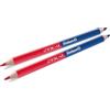 Pelikan Matita bicolore rossa/blu, 4 mm, triangolare, 2 pz