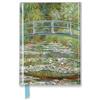 Flame Tree Gift Claude Monet - Bridge over a Pond of Water-lilies Foiled Pocket Journal