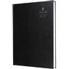 Collins Agenda da scrivania 2025 standard per professionisti, formato A4, visualizzazione settimanale, colore nero, (40,99-25), agenda aziendale di alta qualità con copertina rigida in pelle