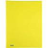 Favorit 400102289 Portalistino Neon con 20 Buste Formato Interno 22X30 cm, Giallo Fluo