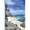 Alpha Edition Agenda giornaliera grande Beach 2025 - Agende Giornaliere 15 x 21 cm