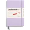 LEUCHTTURM1917 370564 - Agenda settimanale 2025, formato A5, copertina morbida, 12 mesi, 80 g, a righe, colore: lilla