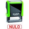 Trodat 4911 Printy Timbro di Formula Commerciale con Testo Spagnolo NULO, Testo di inchiostrazione automatica, Dimensioni della targa di testo 37 x 14 mm, Rosso