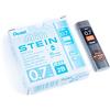 Pentel C277-2BO Ain Stein - Mine sottili, spessore tratto 0,7 mm, durezza 2B, 40 pezzi per barattolo