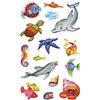 Avery Zweckform Set di 30 adesivi per bambini, motivo: tartaruga, 53707
