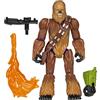 Star Wars Hasbro MixMashers, Chewbecca, action figure e accessori personalizzabili da mischiare e abbinare