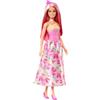 Barbie - Sirena, bambola con capelli fantasia e cerchietto incluso, indossa un corpetto ispirato alle conchiglie e code dai colori tropicali, giocattolo per bambini, 3+ anni, HRR08