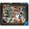 Ravensburger - Puzzle 1000 Pezzi Disney Villainous Pete, Adulti 70x50cm | Puzzle Disney Villainous Pete da 1000 pezzi, 70x50 cm, per adulti 14+, ideale come idea regalo originale per fan Disney.