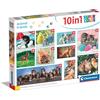 Clementoni- Supercolor Friends 1 con 10 Immagini Diverse (3x18, 4x30, 2x48 e 1x60 Pezzi), Bambini 4 Anni, Puzzle Animali, Made in Italy, Multicolore, 20283