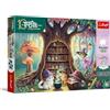 Trefl - La famiglia Treflik, ispirata alla fantasia - Gattini magici - 100 pezzi - Puzzle colorati pieni di magia, intrattenimento creativo, divertimento per bambini dai 5 anni in su