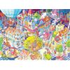 Ravensburger Kinderpuzzle 100 XXL Teile - Trubel in Chaoshausen