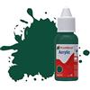 Humbrol Vernice acrilica n. 149 Flacone contagocce Verde Scuro Opaco, 14 ml