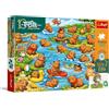 Trefl - La famiglia Treflik, Cerca e trova - Capibara - 100 pezzi - Puzzle colorati Cerca e trova, intrattenimento creativo, divertimento per bambini dai 5 anni in su