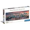 Clementoni Collection - Puzzle 1000 Pezzi Panorama per Adulti e Ragazzi, Across the River Thames Londra, Idea Regalo, Made in Italy, 98x33 cm, 39837
