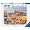 Ravensburger - Puzzle 1500 Pezzi Cordoba Spagna, Puzzle Adulti 14+ 80x60cm | Puzzle Cordoba da 1500 pezzi, 80x60 cm, per adulti 14+, paesaggio della collezione Spagna, ideale come idea regalo originale.