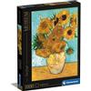 Clementoni - 31438 - Museum Collection Puzzle - Van Gogh, Girasoli - 1000 Pezzi