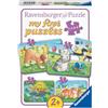 Ravensburger Puzzle per Bambini 06951 Simpatici Animali Domestici - Il Mio Primo Puzzle da 2,4,6,8 Pezzi - Puzzle per Bambini dai 2 Anni in su