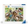 Ravensburger Puzzle 12000203 - Sloth Selfie - Puzzle da 500 pezzi per adulti e bambini dai 12 anni in su, puzzle con animali