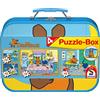 Schmidt Spiele 55597 Die Maus- Set Puzzle 2x26 e 2x48 pezzi [Valigetta in metallo]