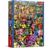 Trefl - Puzzle 2in1: Lavori in Giardino - 2 x 500 Pezzi - Set di Due Puzzle, Fai da te, Intrattenimento Creativo, per Adulti e Bambini dai 10 anni