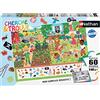 Nathan - Puzzle per bambini - 60 pezzi - In giardino (cerca e trova) - Ragazza o bambino a partire dai 6 anni - Puzzle di alta qualità - Cartone spesso e resistente - Nature - 86153