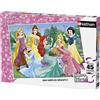 Nathan - Puzzle per bambini - 45 pezzi - Incontra le principesse Disney - Ragazza o bambino a partire dai 5 anni - Puzzle di alta qualità - Cartone spesso e resistente - Principesse - 86537