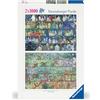Ravensburger 12000338 - Zoe Sadler Shelves - 2x 1000 Piece Jigsaw Puzzle - Adult & Teen Jigsaw Puzzles from 14 Years, Fantasy Puzzles