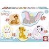 Educa - Baby Puzzle Disney Classici | 5in1 Baby Puzzle 3/4/5 pezzi | Bambi, Dumbo, Disney | dai 2 anni (18591)