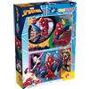 Liscianigiochi Lisciani Giochi - Marvel puzzle df maxifloor 2 x 60 Spider-man, 109630