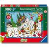 Ravensburger - Puzzle Il Grinch per Adulti e Ragazzi, 1000 Pezzi, Idea Regalo per Lei o Lui, 70x50 cm