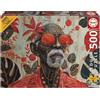 Educa - Puzzle 500 pezzi Guardiano dei Tropici | Puzzle animali esotici | Misura 68x48 cm | Include colla Fix | Per adulti 11+ (20238)