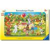Ravensburger - Festa Di Compleanno, Puzzle 3+ Anni, 15 Pezzi Con Cornice | Puzzle educativo Festa di Compleanno con 15 pezzi e cornice inclusa, ideale per bambini dai 3 anni e ottima idea regalo.