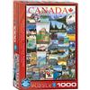 EuroGraphics Poster vintage di viaggio in Canada