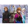 Liscianigiochi, Disney: Frozen My Friends Princess Puzzle, 108 Pezzi, Multicolore, 49301