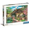Clementoni Collection Puzzle 1000 Pezzi per Adulti e Ragazzi, Illustrazione con Paesaggio Rurale The Old Cottage, Idea Regalo, Made in Italy, 70x50 cm, 39520