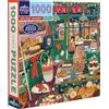 Eeboo - Puzzle 1000 pezzi Pasticceria di Natale - Puzzle per adulti 1000 pezzi in cartone - Dimensioni 58,5 cm x 58,5 cm